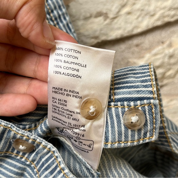 PILCRO Anthropologie Side-Tie Tank Top Striped - Picture 11 of 11